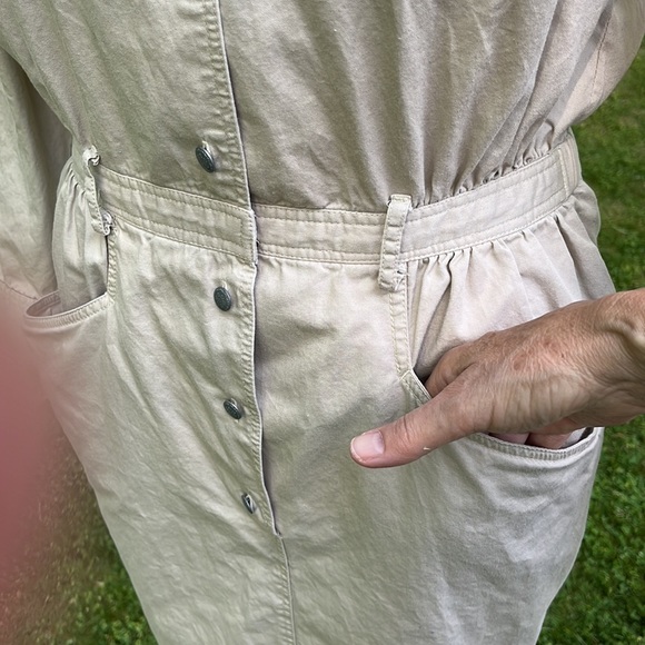 Liz Claiborne cotton midi dress 10 - Picture 5 of 10